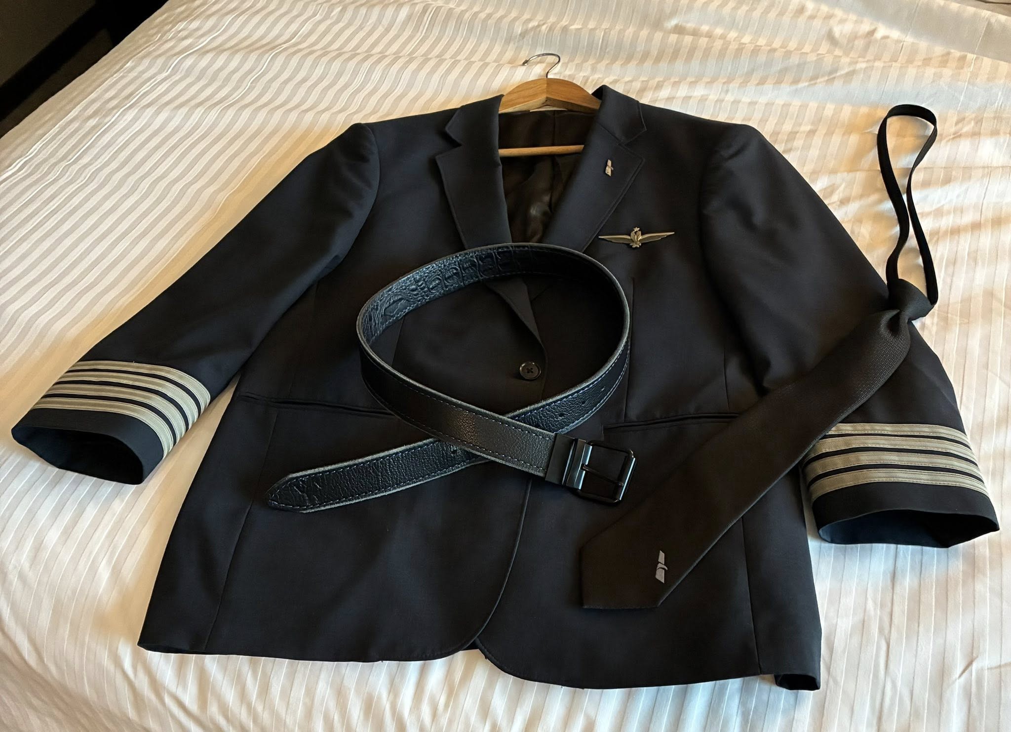 Buffalo Leather Belt with Gator Interior